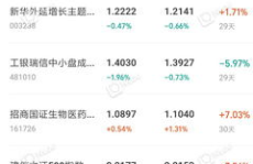320007基金今天最新净值,展现强劲增长潜力